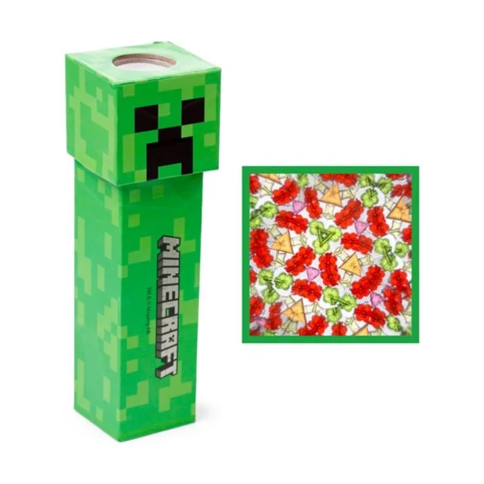 Minecraft Creeper Shaped Kaleidoscope