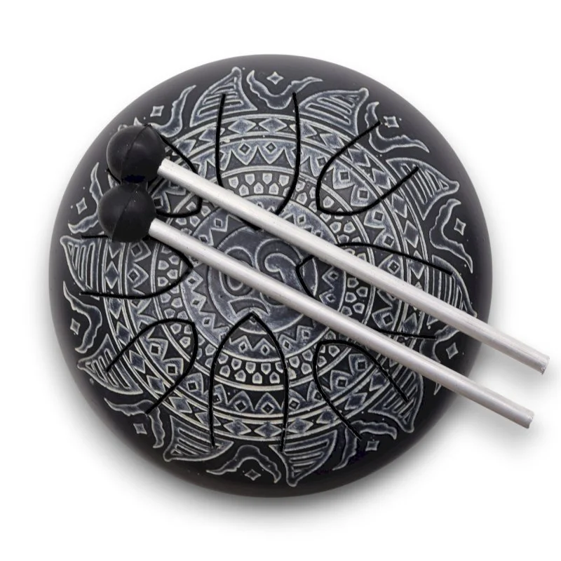 Hapi Drum - Om Mandala Engraved