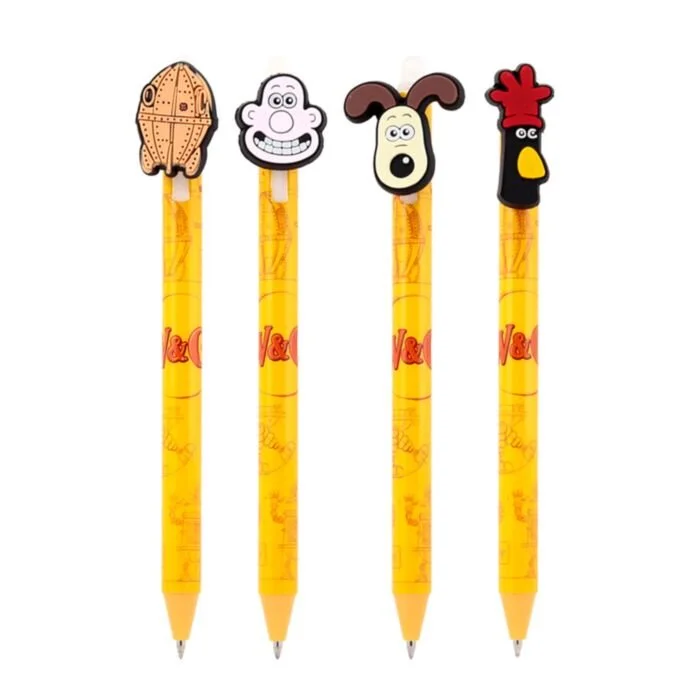 Wallace and Gromit Erasable Pen with PVC Topper