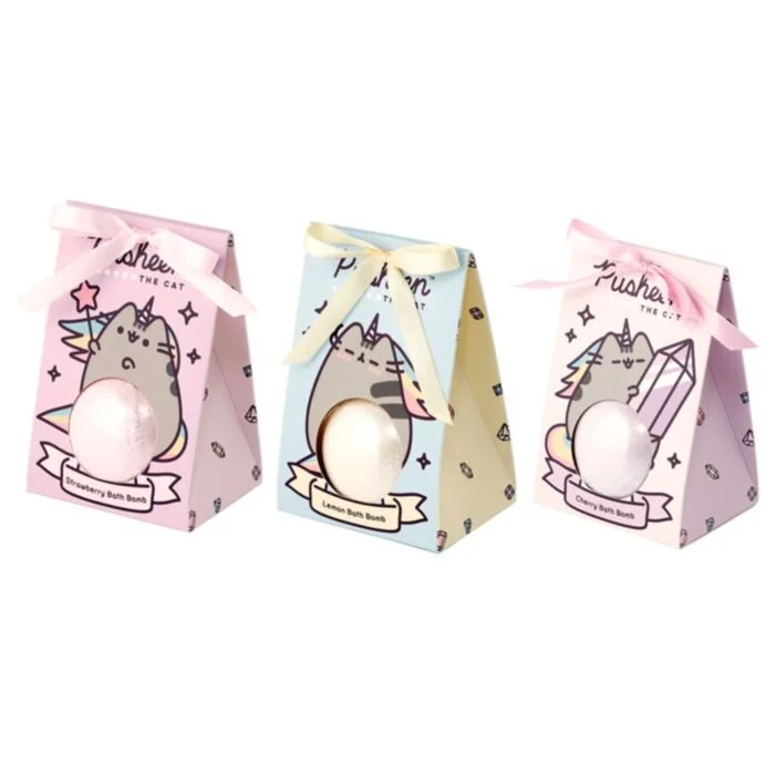Pusheen the Cat Handmade Bath Bomb in Gift Box