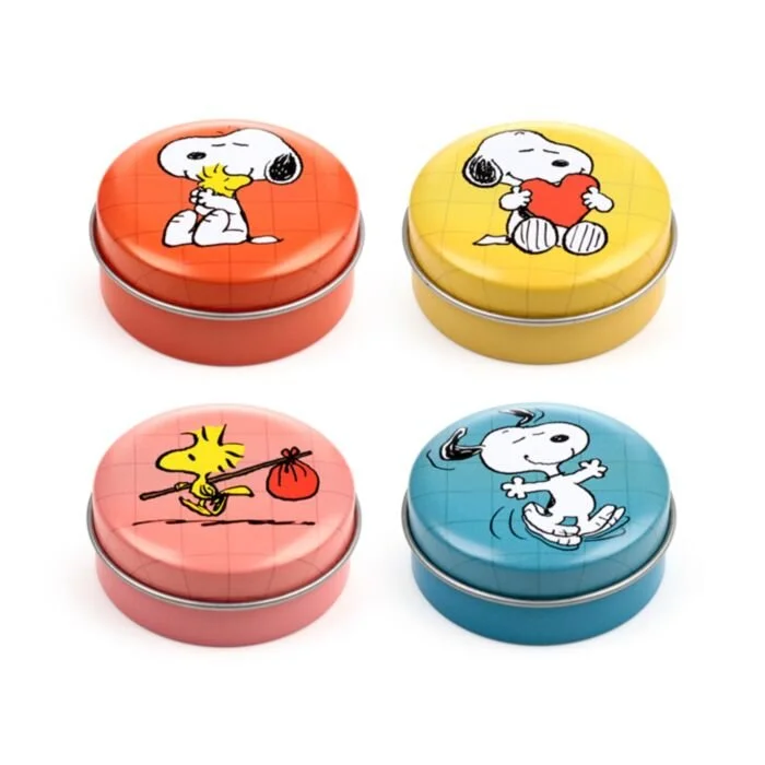 Peanuts Snoopy & Woodstock Lip Balm in a Tin
