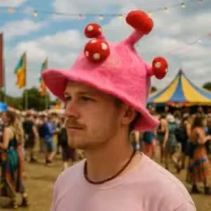 Felt Mushroom Hats