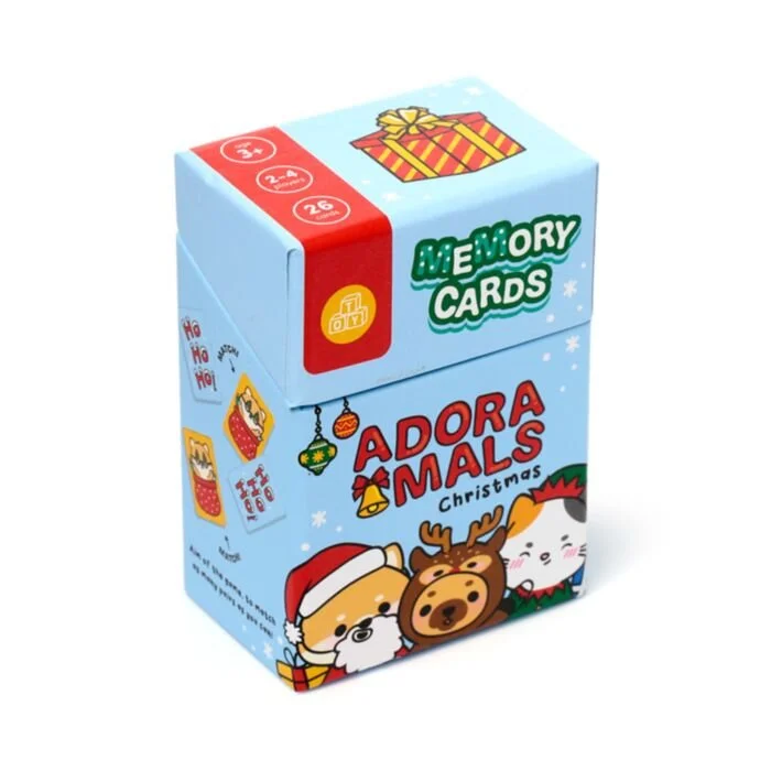 Christmas Adoramals Kid's Memory Card Set