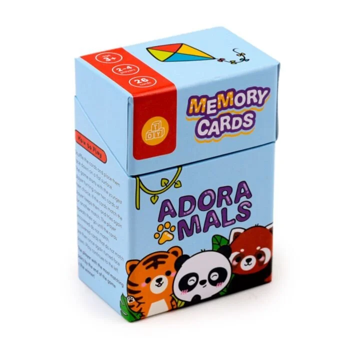 Adoramals Wild Kid's Memory Card Set