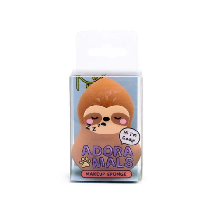 Adoramals Cody the Sloth Make-up Blender Sponge