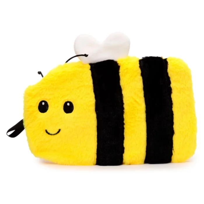 Bumble Bee Hot Water Bottle with Plush Cover (650ml)