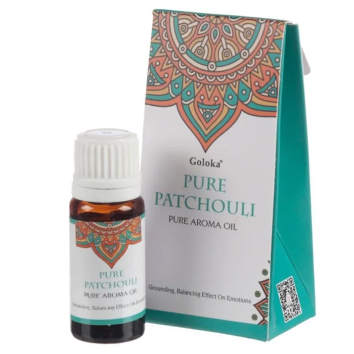10ml Pure Patchouli Goloka Fragrance Aroma Oils