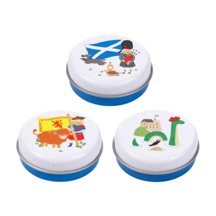 Scotland Souvenir Lip Balm in a Tin