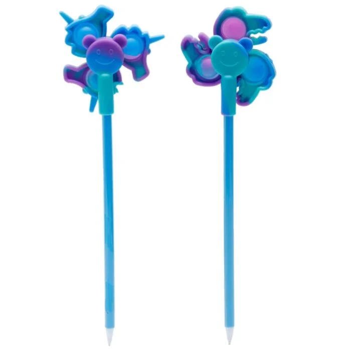 Pop Spinner Fidget Pen (Dinosaur/Unicorn)