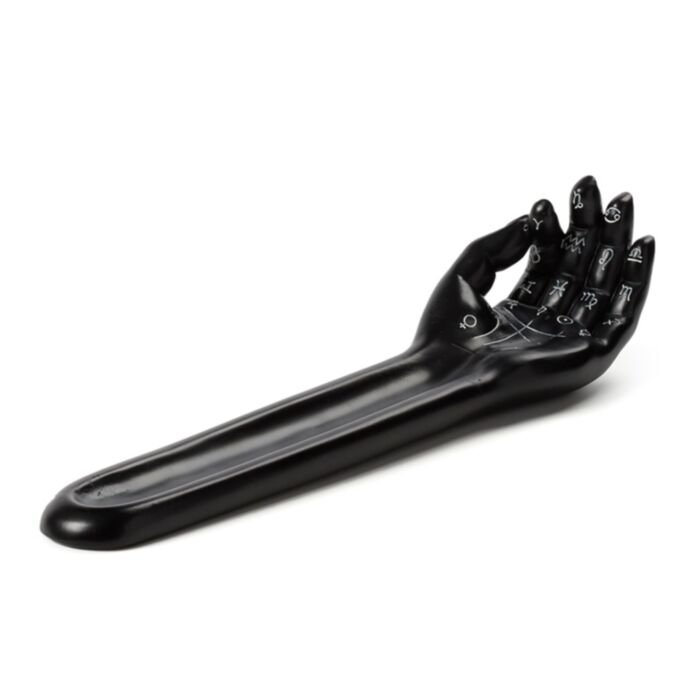 Decorative Incense Ash Catcher - Mantric Hand/Tarot Hand Palm