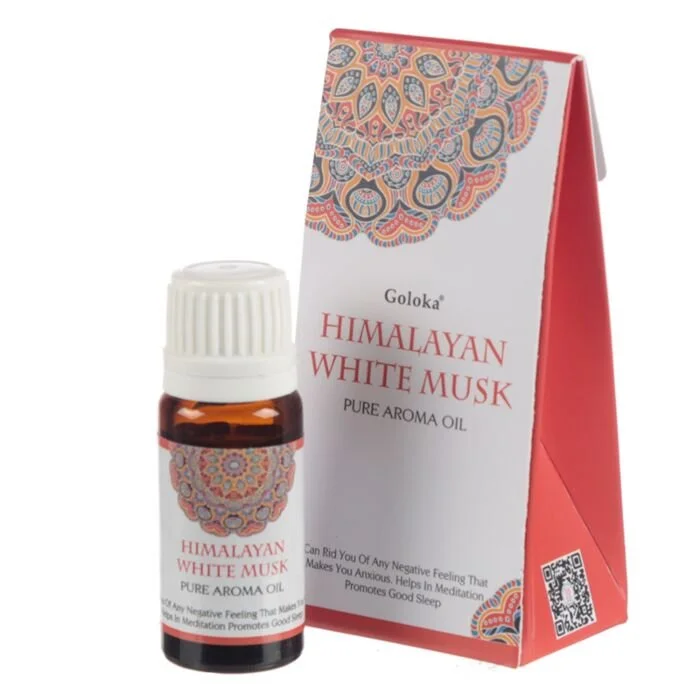 10ml Goloka Fragrance Aroma Oil - Himalayan White Musk