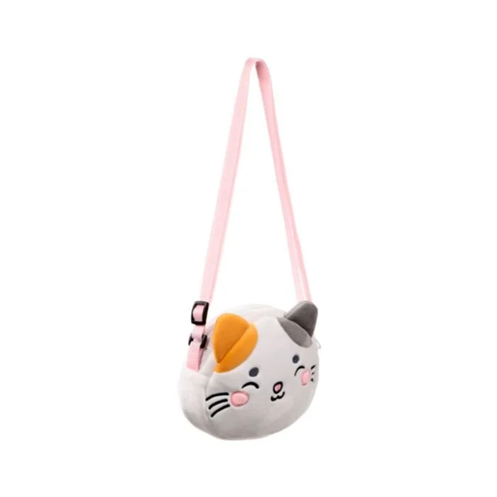 Adoramals Lola the Cat Plush Cross-Body Bag