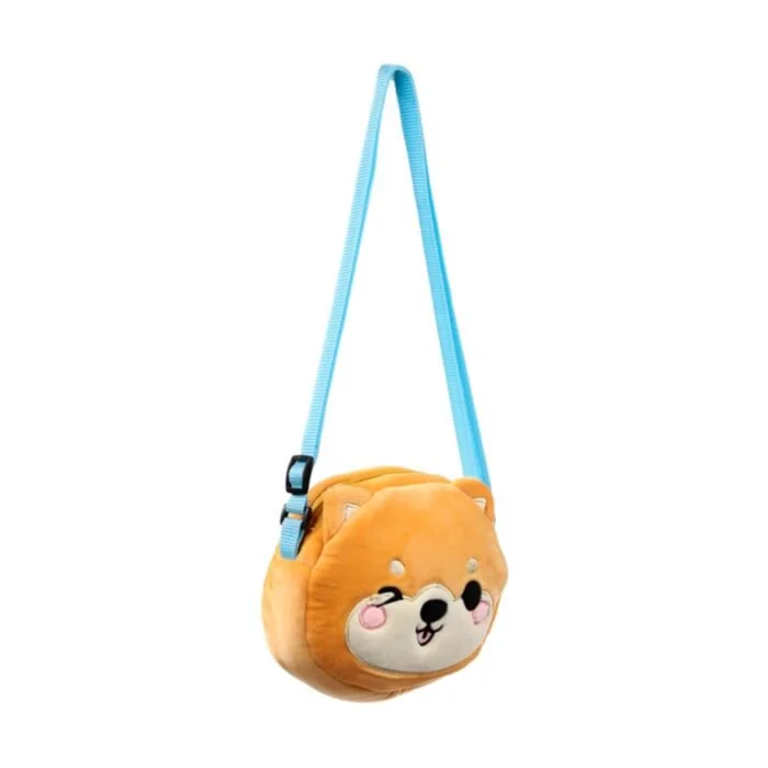 Adoramals Shuggs the Shiba Inu Plush Cross-Body Bag