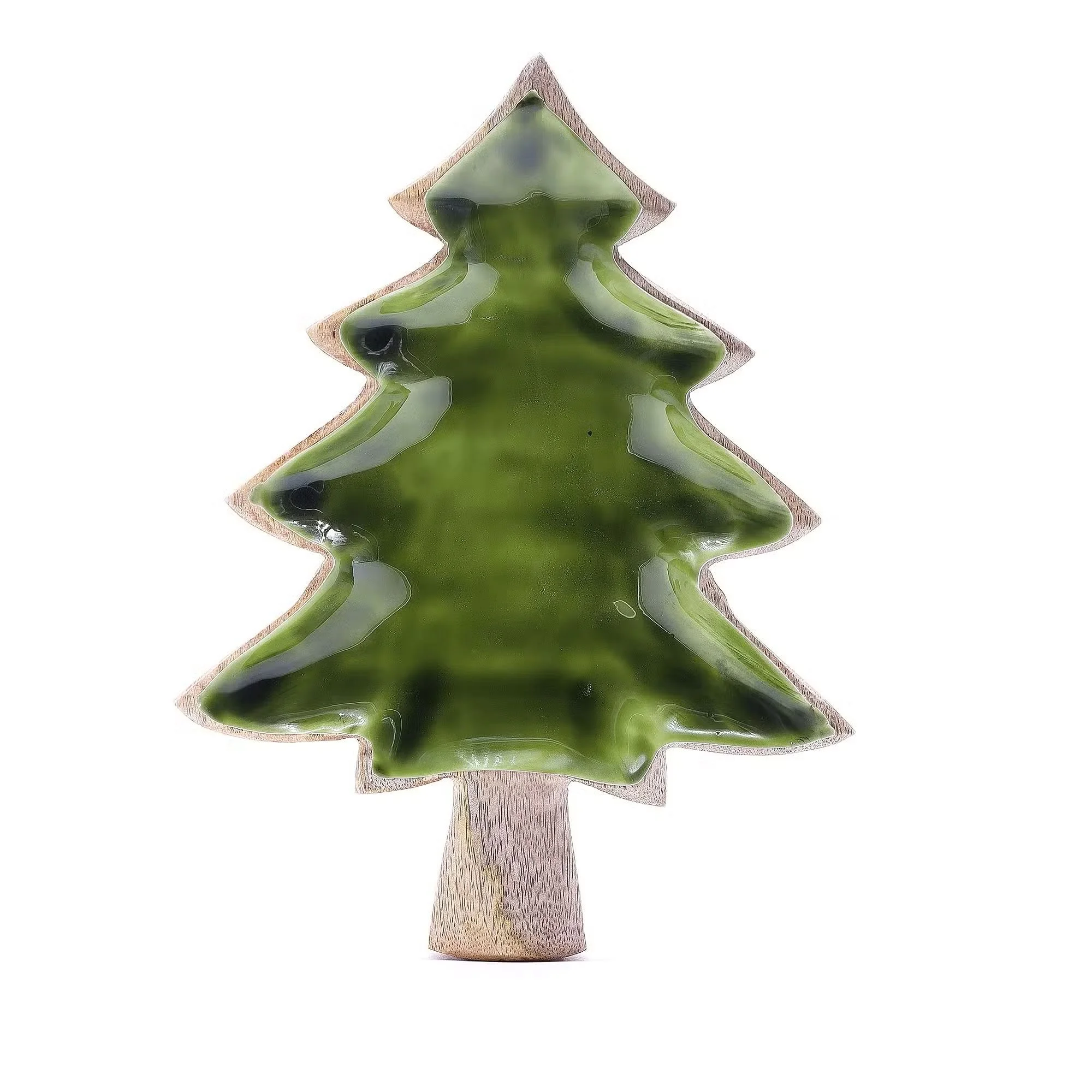 Lost in the Forest - Enamel Tree Wooden Bowl