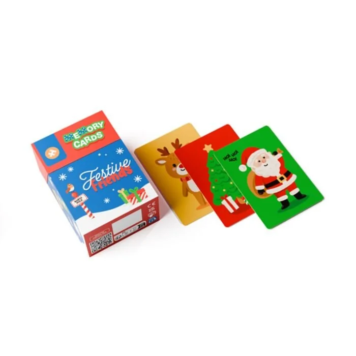 Christmas Festive Friends Kid's Memory Card Set