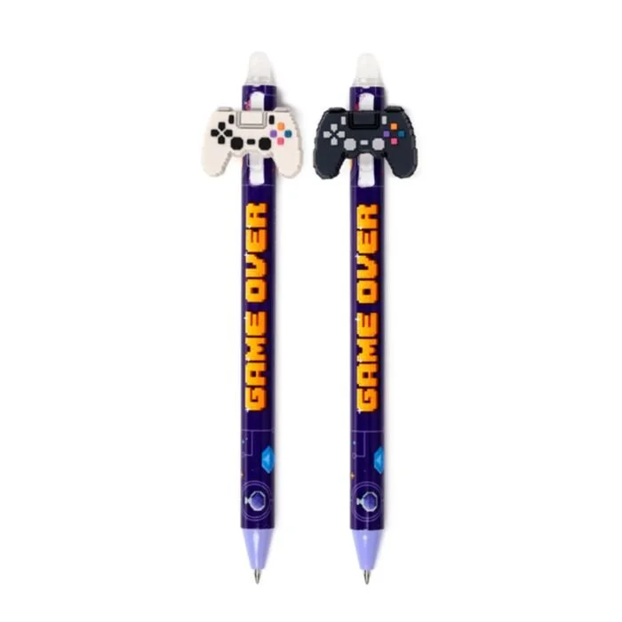 Game Over Erasable Pen with PVC Topper