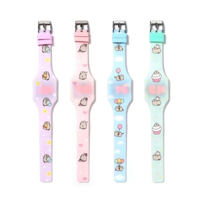 Pusheen the Cat Foodie & Fun Silicone Digital Watch