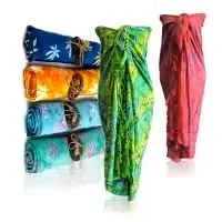 Bali Block Print Sarongs