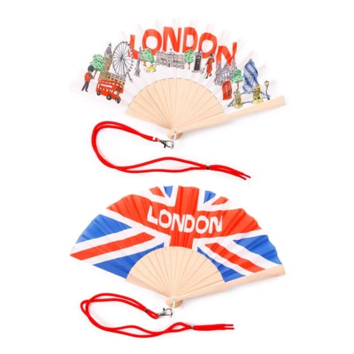 London Souvenir Folding Hand Fan
