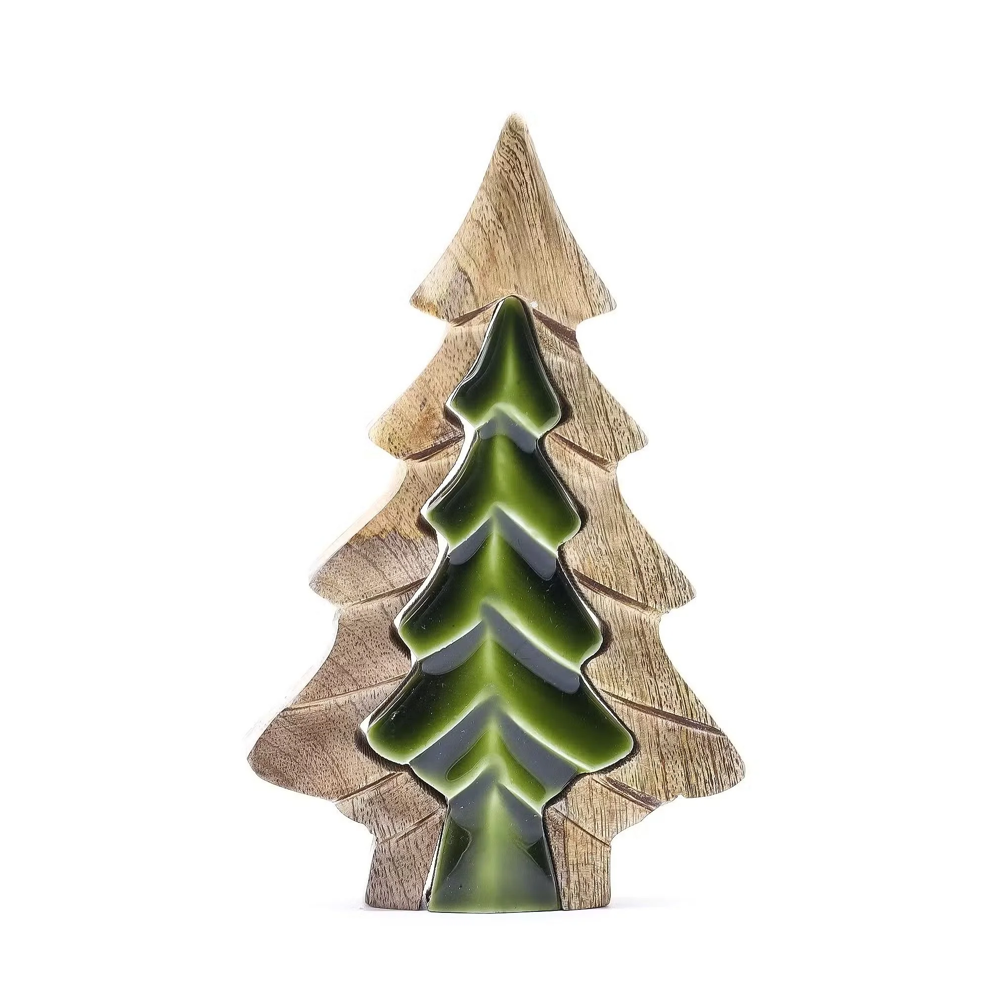 Lost in the Forest - Small Tree in a Tree Wooden Decoration