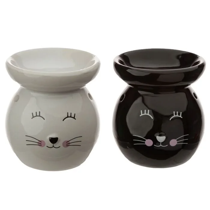 Ceramic Cat Face Eden Oil Burner