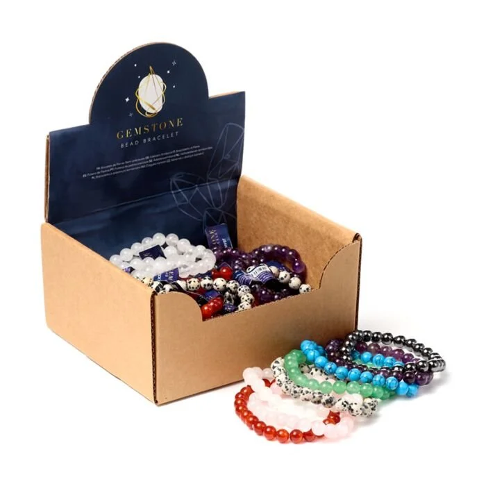 Gemstone Bracelet - Round Beads