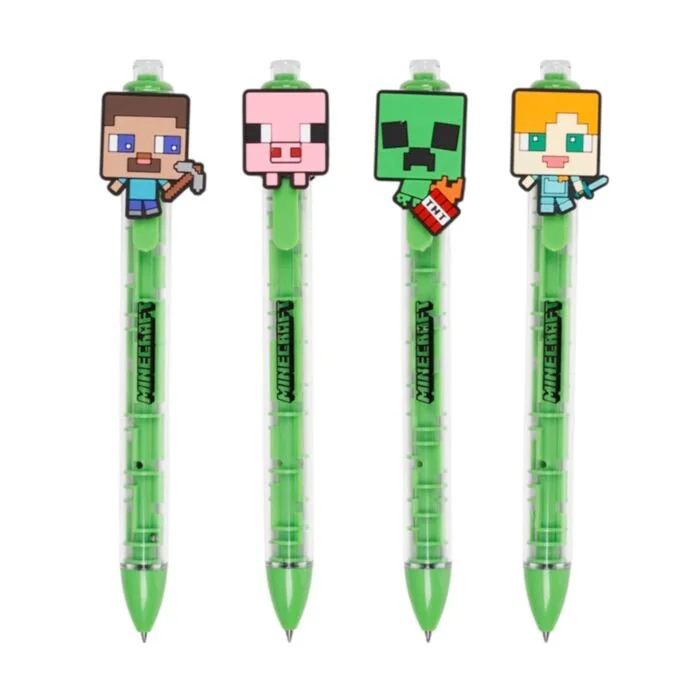 Minecraft Maze Pen with Silicone Topper