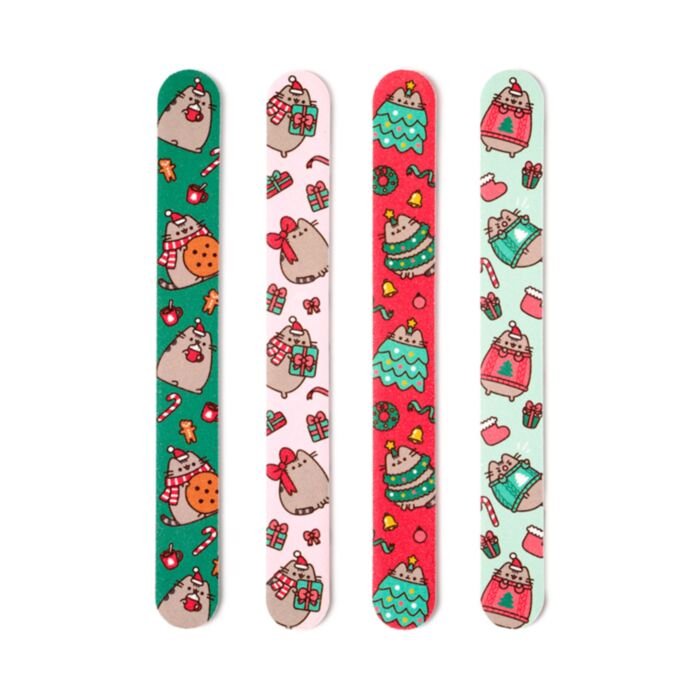 Christmas Pusheen the Cat Nail File Matchbook