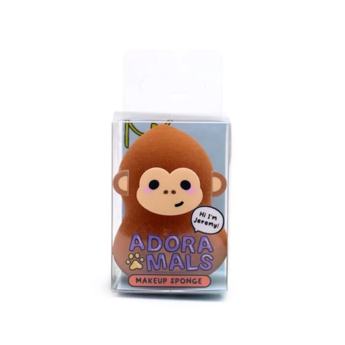 Adoramals Jeremy the Monkey Make-up Blender Sponge