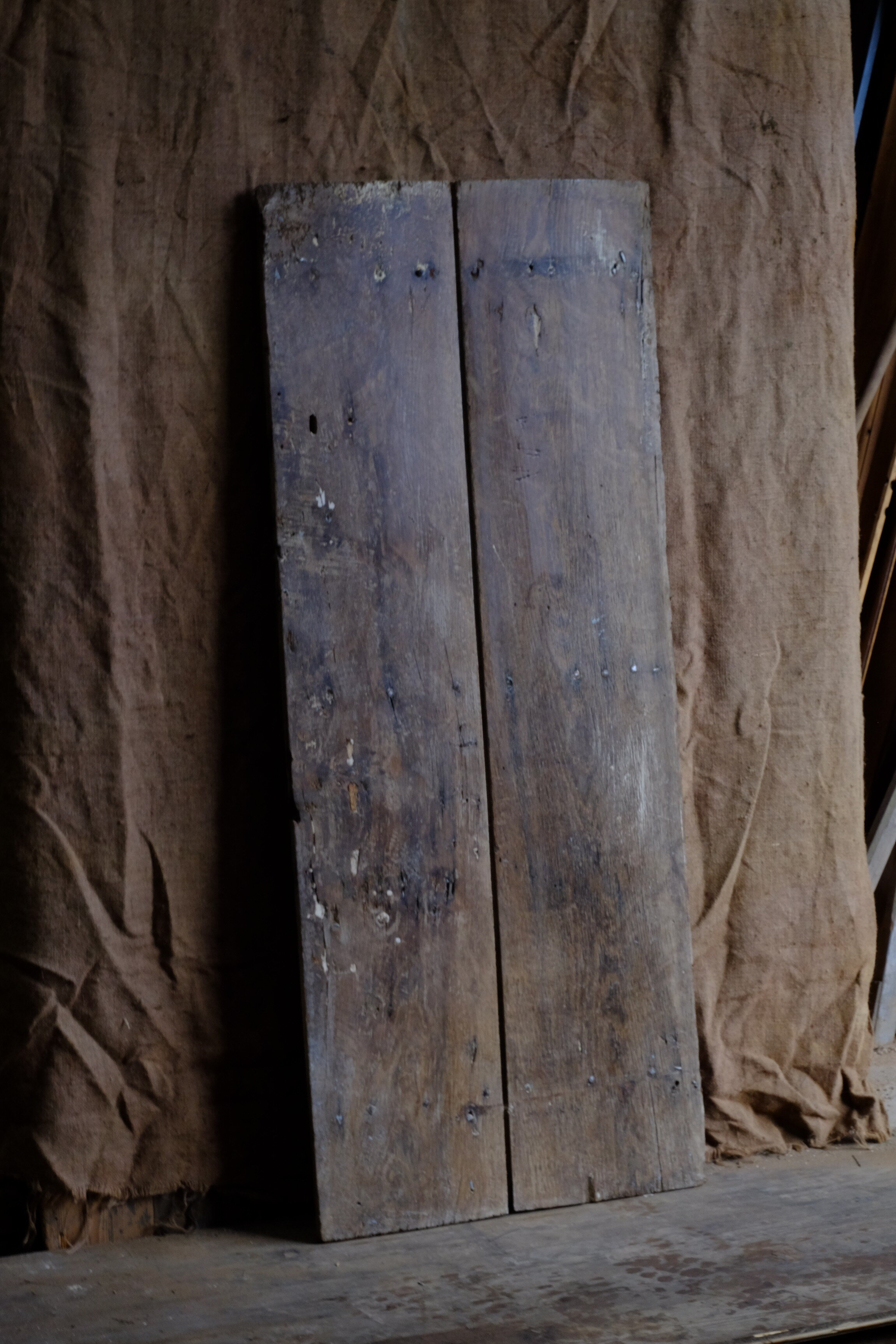 18th Century Oak Farm House Door