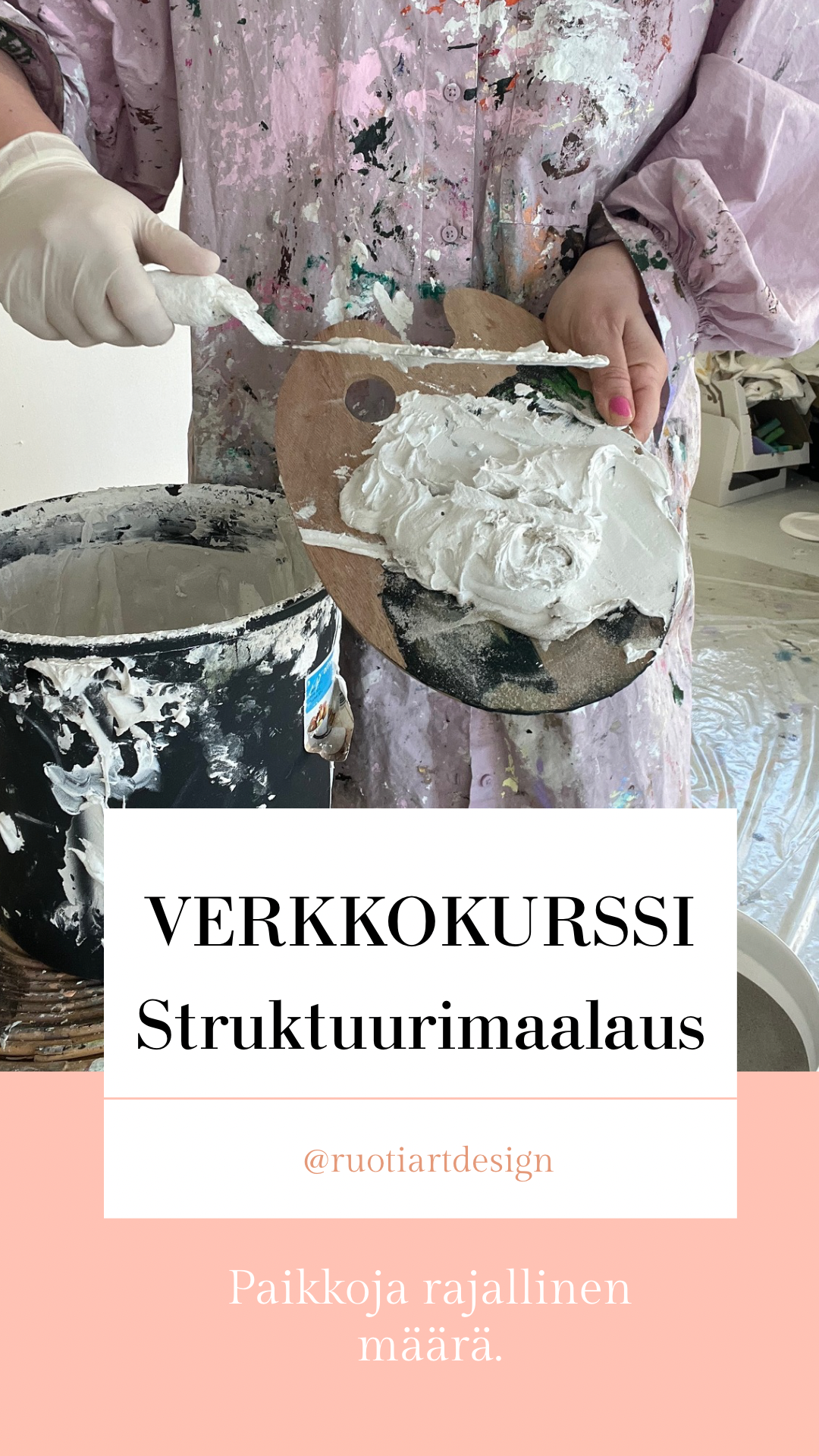 VERKKOKURSSI -Struktuurimaalaus - TALLENNE OPETUSLUENTO 1 H