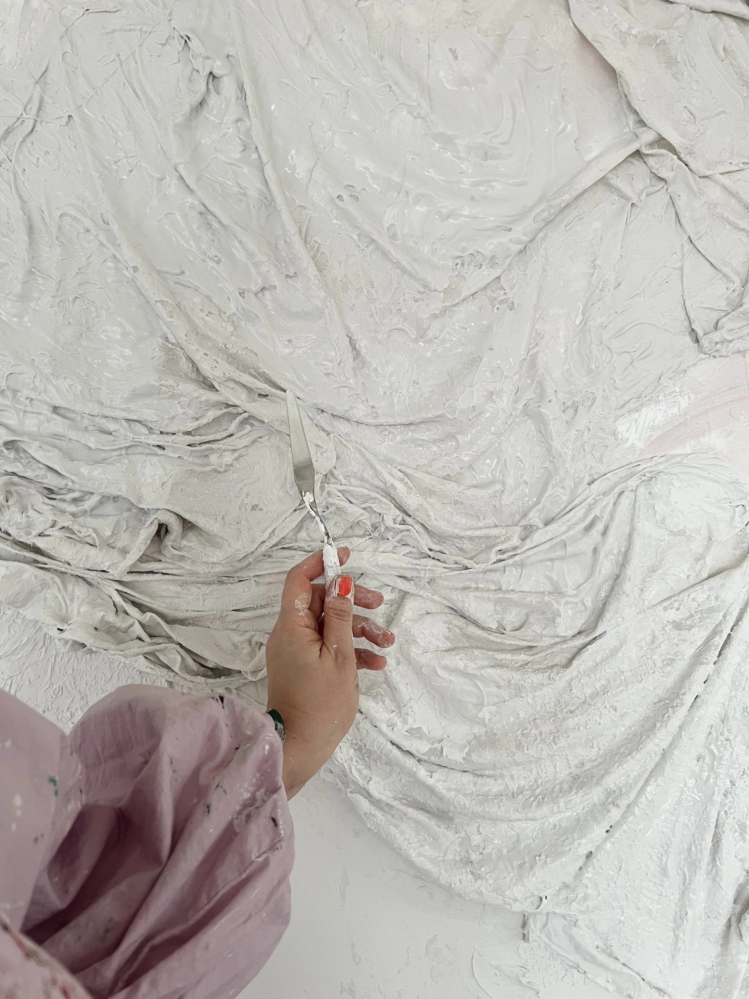 Struktuurimaalauksen JATKOKURSSI - TAMMIKUU 2026