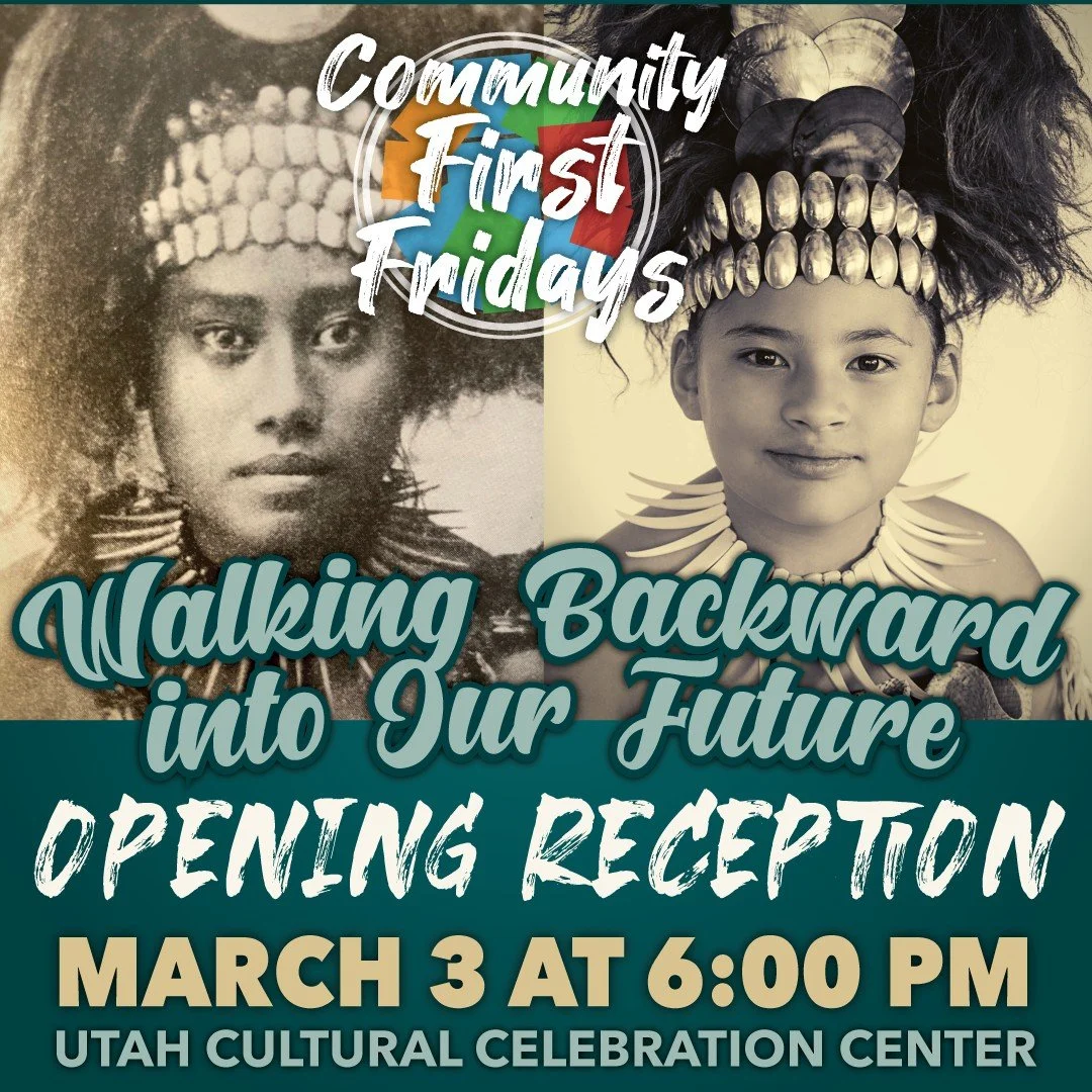 2023 SAILI curated the “Walking Backward into Our Future” cultural arts exhibit at the Utah Cultural Celebration Center.