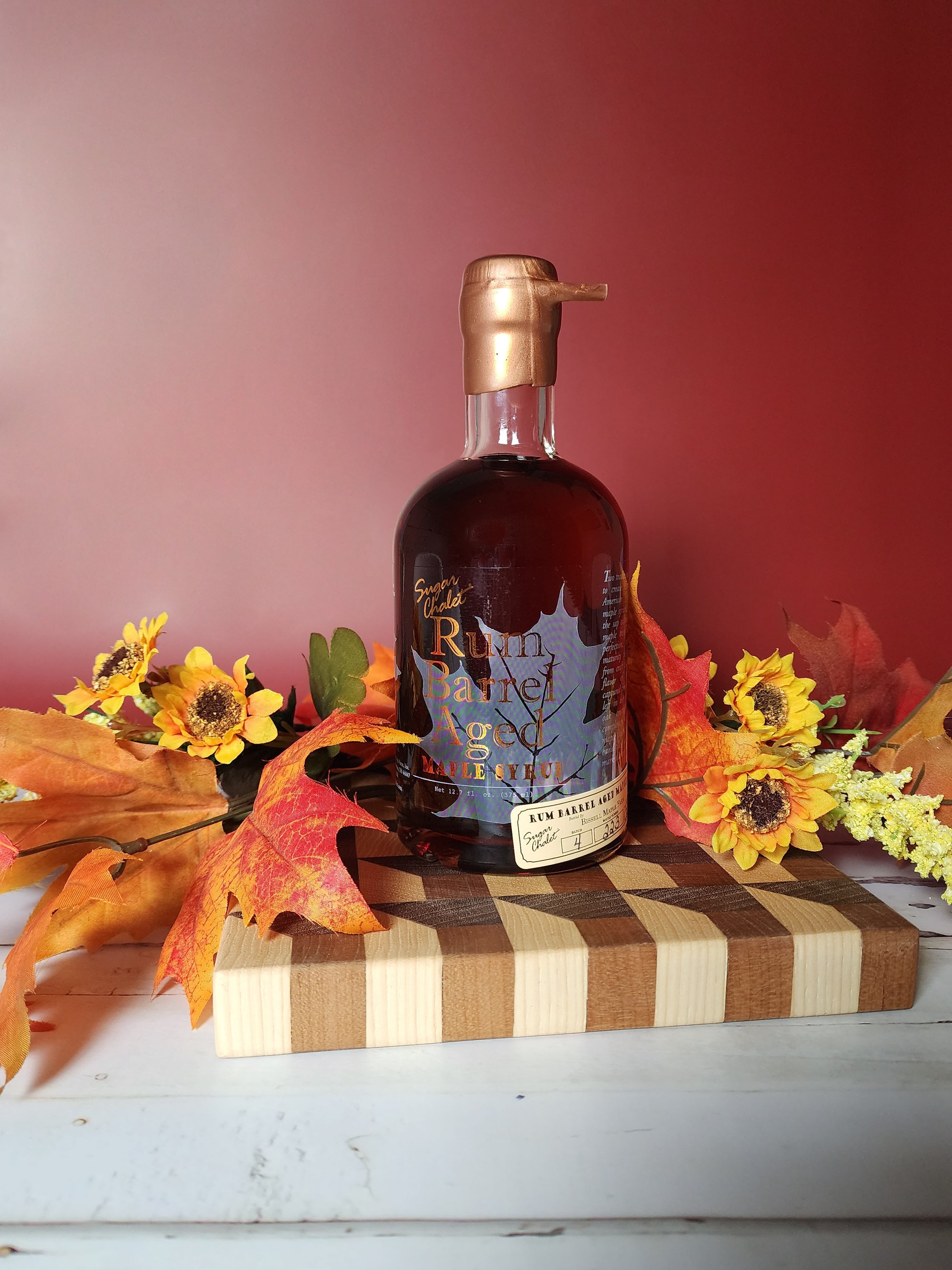 rum barrel aged maple syrup