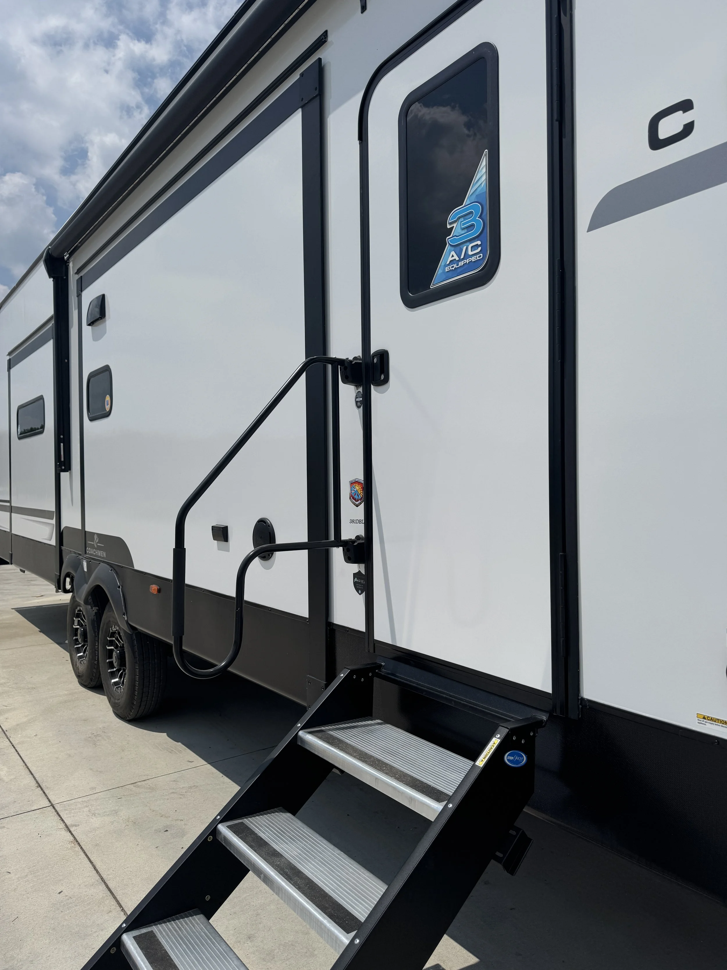 New For 2026, XL 37" Stromburg Extended Exterior Grab Bar (Effective Late July 2025)