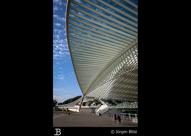 train station Liege-Guillemins - Liege - Belgium