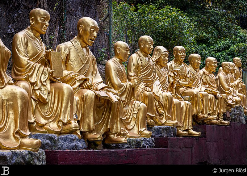 Ten Thousand Buddhas Monastery - Hong Kong - China