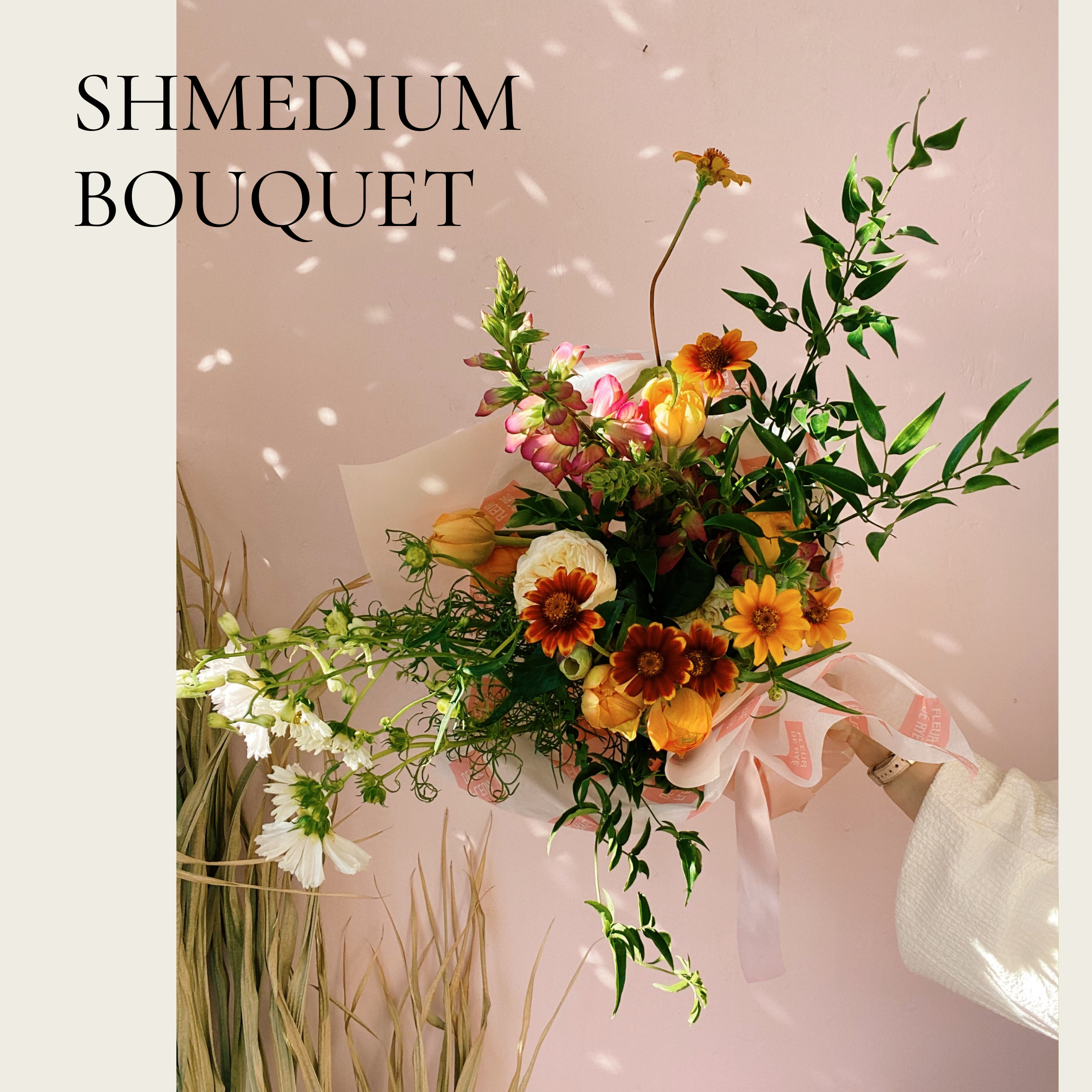 Medium Subscription Flower Wrap — Fleurs & Events