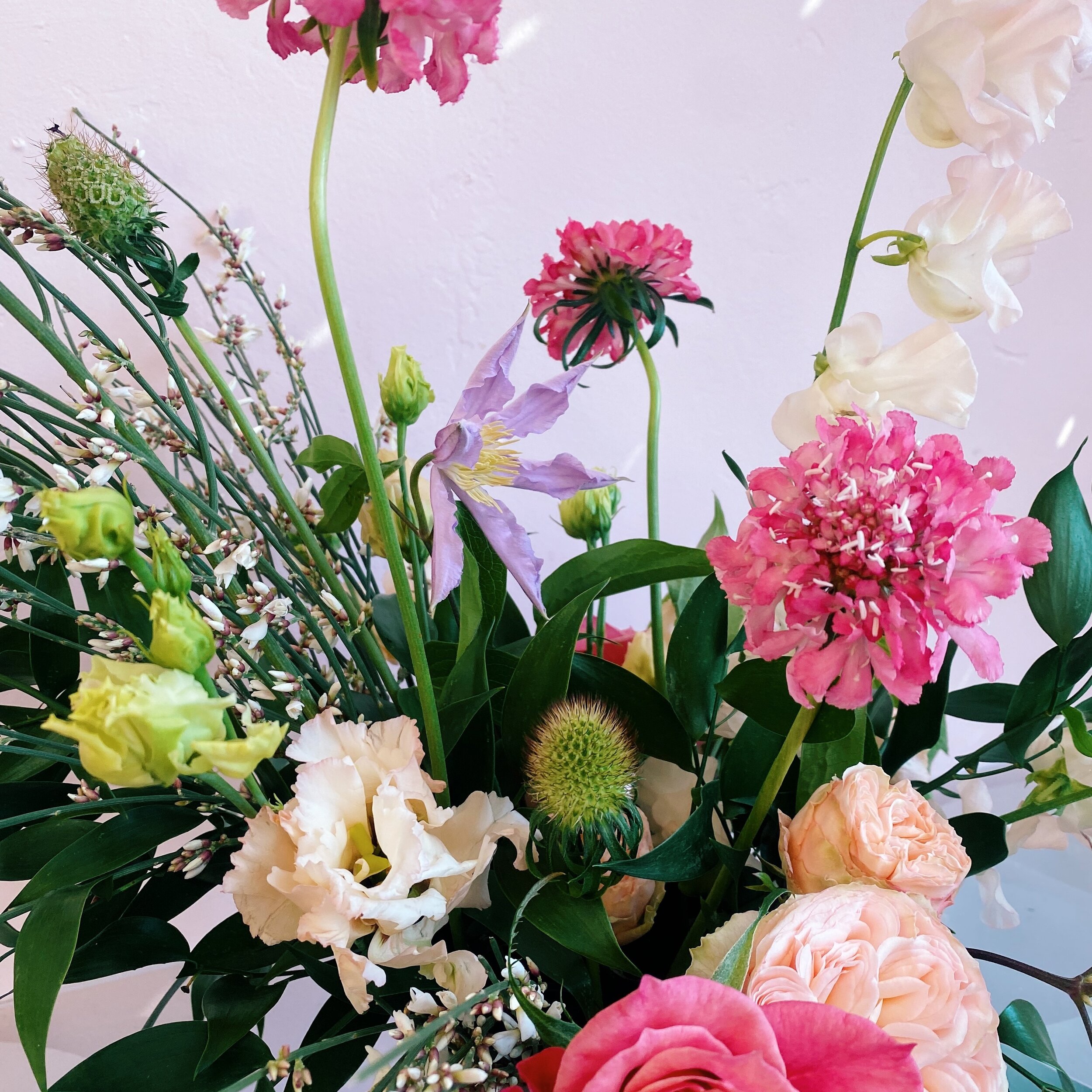 Baskets and bunny ears secured - we&rsquo;ll be in the shop this Saturday for any last Easter centerpiece needs. There ain&rsquo;t no party like a pastel party.