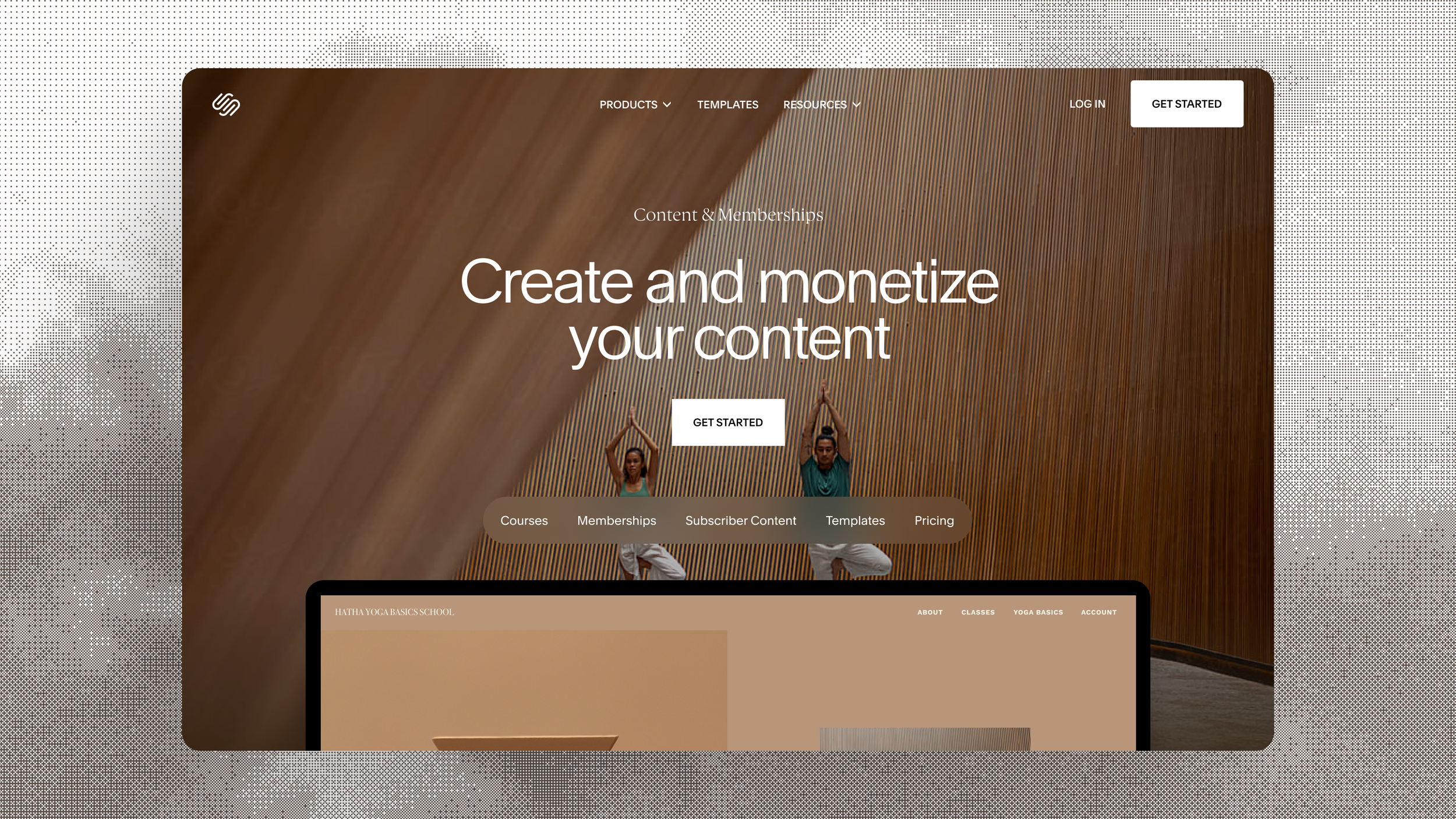 Step 1 - Front Site: Welcome customers with clear language about what we offer.