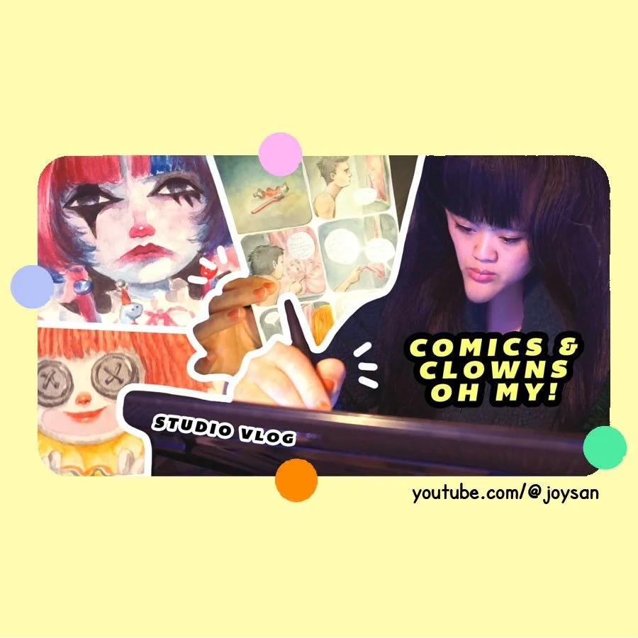 📷 New vlog! Shorter one this week, but lots of comic planning. Hope you had a good Easter! Links to my YouTube and Patreon are in my bio 🔗

Thanks so much for watching and for your support!

#studiovlog #youtubevlog #artistvlog #artvlog