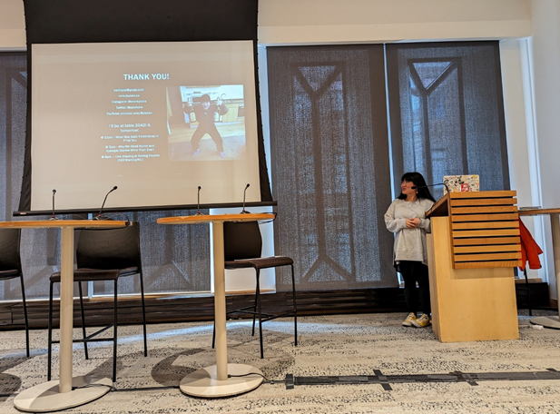 “Horror Comics in Six Pages or Less”, Presenter, Word Balloon Academy Talk, 
Toronto Comic Arts Festival, April 2023
