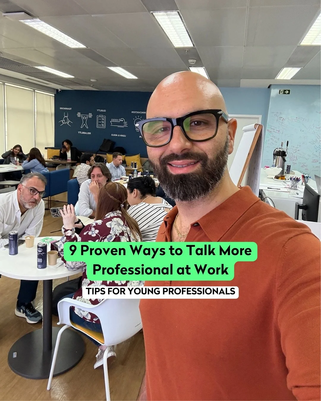 Feeling like your words don’t sound as polished as you’d like? 
I’ve been there!
It’s time to level up your communication skills and learn how to talk more professional at work. 
Mastering professional talk isn’t abou
