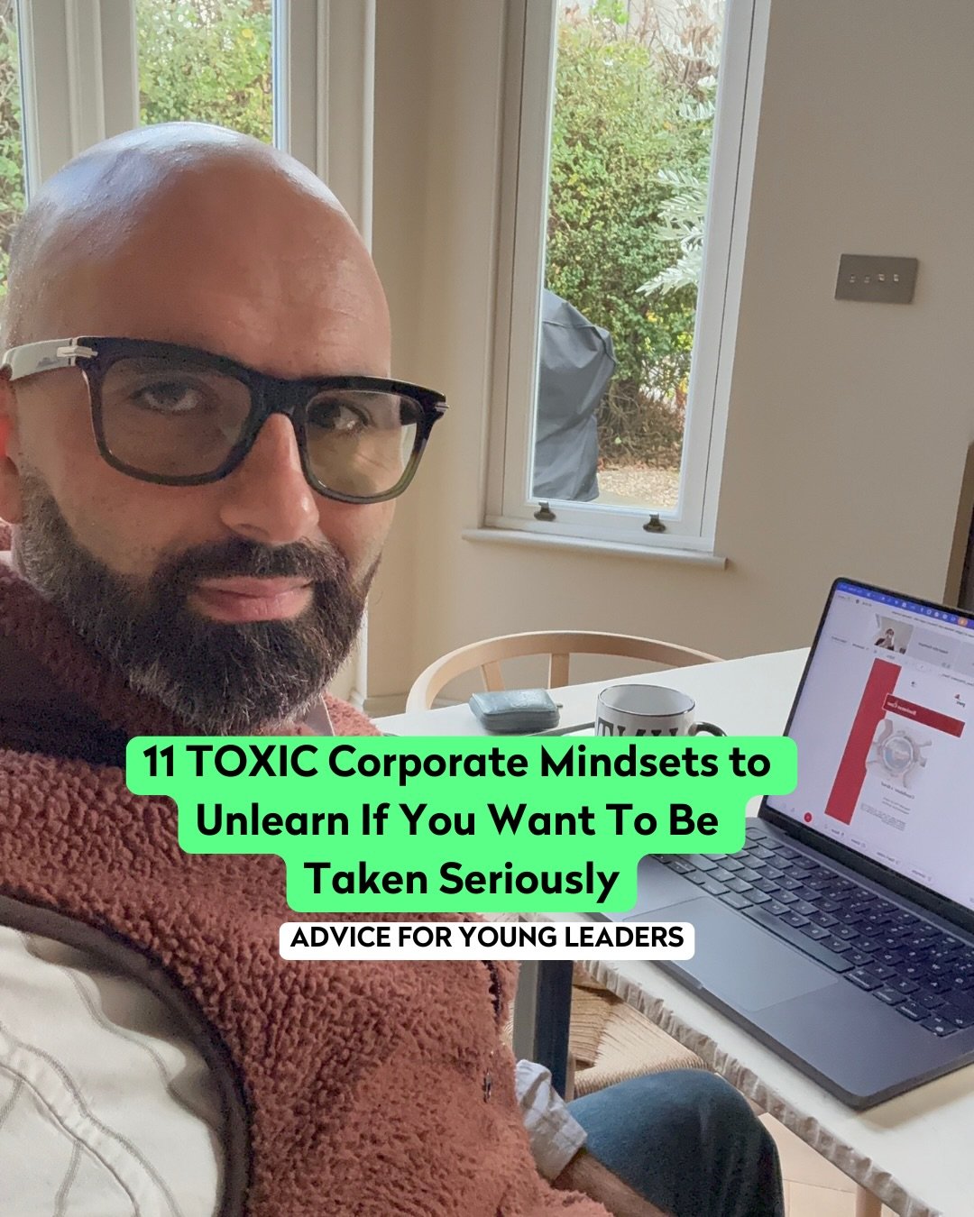 Toxic corporate mindsets are killing your career! 

Corporate mindsets like &ldquo;stay quiet and wait your turn,&rdquo; &ldquo;don&rsquo;t be difficult,&rdquo; or &ldquo;just be grateful you have a job&rdquo; train you to shrink instead of lead. 

A