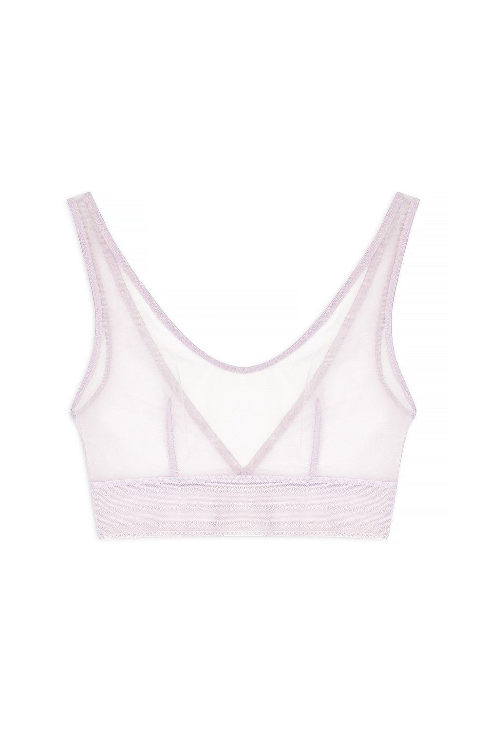 Else Lingerie | Bare Soft Sporty Bra Top - Lilac — Joon