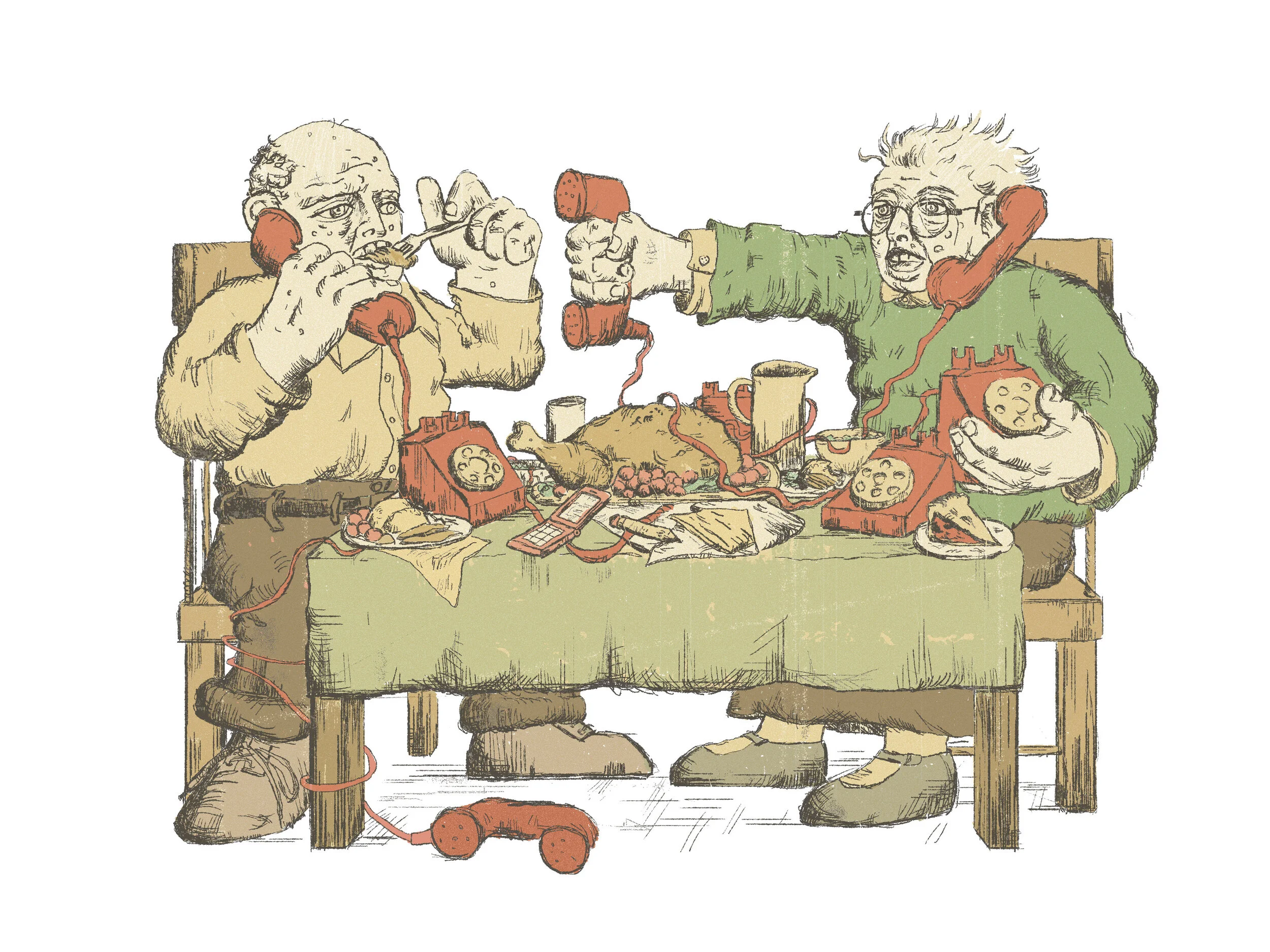 Socially Distant Thanksgiving Dinner