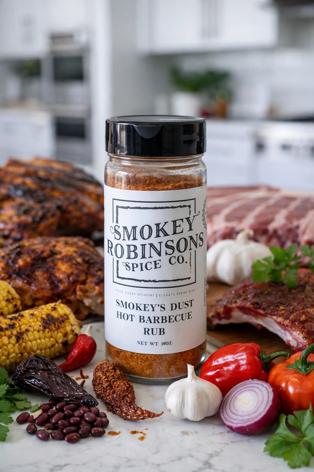 Smokey's Dust Hot Barbecue Rub