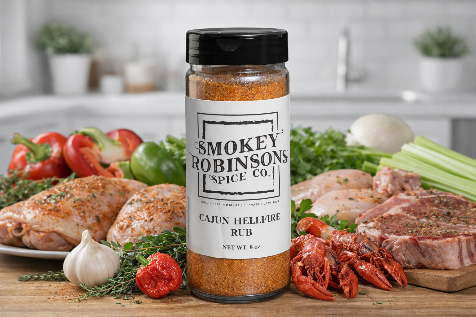 Cajun Hellfire Rub