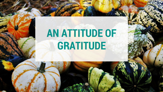 An Attitude of Gratitude