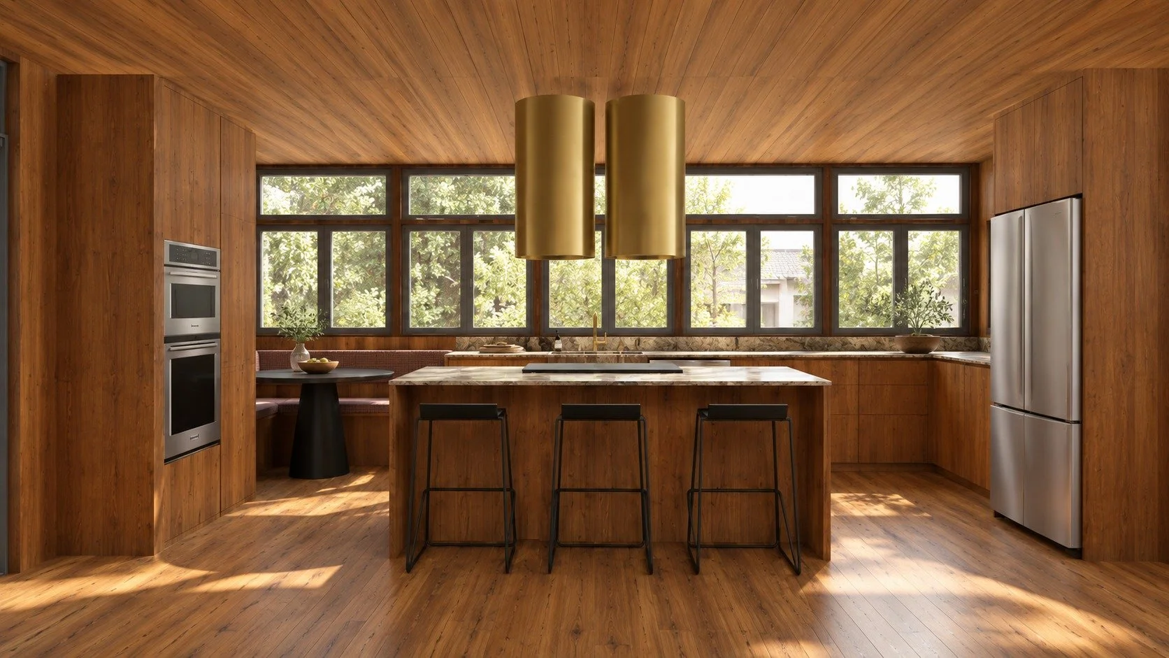 Renderings of our Midcentury Pearl River Project.

We have so many projects we didn't photograph, and a few were never completed. I'll share some with you as I clean up my files. It feels weird to share renderings instead of photographs, but it's a s